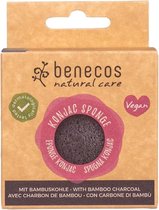 Benecos Natural Konjac Sponge - black bamboo