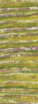 Gomitolo Pazzo 812 Kleur: Olijf-Mosterdgeel-Paars