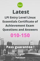 Latest LPI Entry Level Linux Essentials Certificate of Achievementl Exam 010-150 Questions and Answers