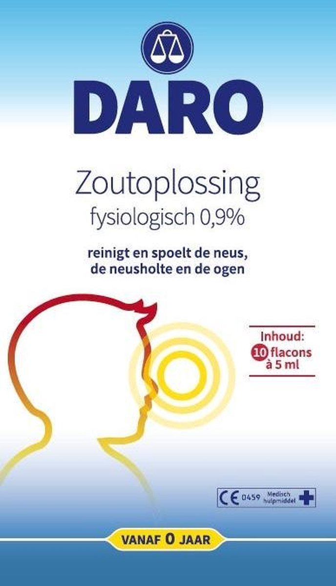 Daro Zoutoplossing 10x5ml