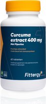 Fittergy Supplements - Curcuma extract 400 mg - 60 tabletten - Kruiden - voedingssupplement