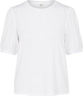 Object Objjamie S/s Top Tops & T-shirts Dames - Shirt - Wit - Maat XS
