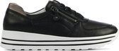 Waldlaufer Sneakers Dames - Lage sneakers / Damesschoenen - Leer - 758009 - Zwart - Maat 37.5