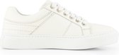 NoGRZ J.Herrera - Leren Dames sneakers - Veterschoenen - Wit Leer - Maat 42