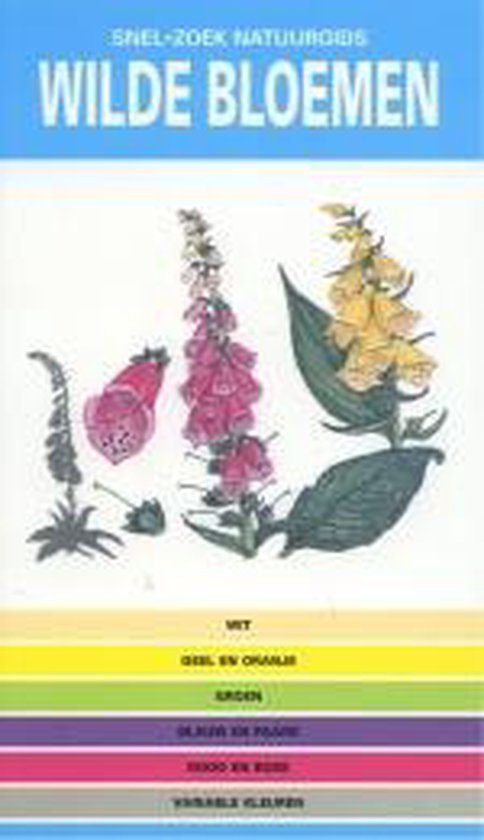 Cover van het boek 'Snelzoekgids wilde bloemen'