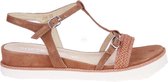 Softwaves -Dames -  cognac/caramel - sandalen - maat 38