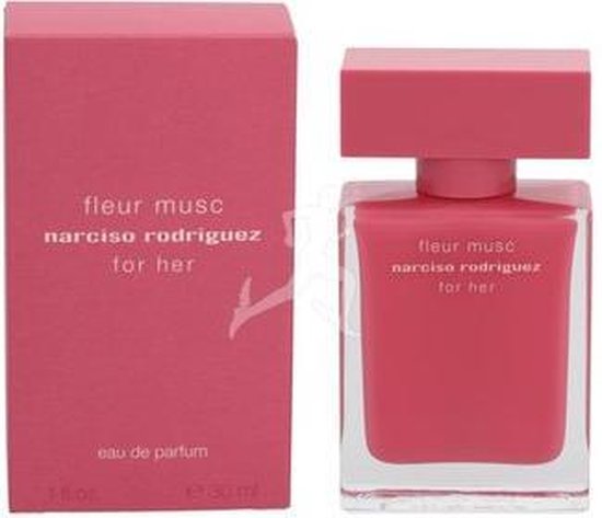 Narciso Rodriguez Fleur Musc - Bloemige damesparfum met muskus en rozen - 30 ml