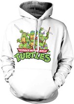 Teenage Mutant Ninja Turtles Hoodie/trui -2XL- Turtles Distressed Group Wit