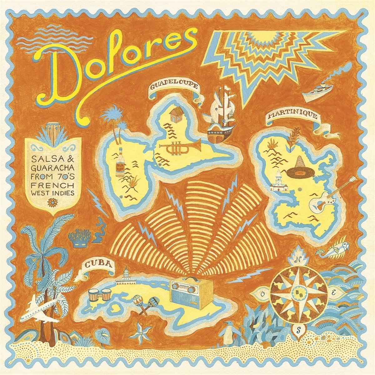 Various Artists - Dolores: Salsa & Guaracha From 70's French West Indies (LP)