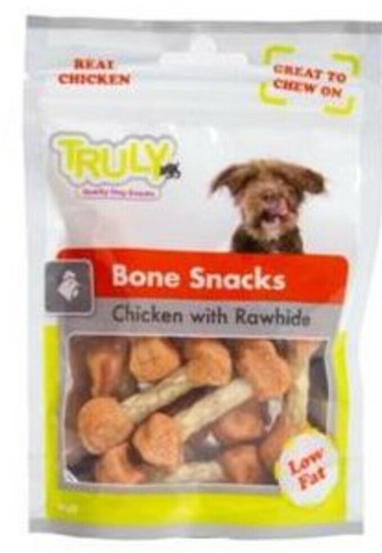 Truly Hondensnack Bone - 15 x 90 gr - Voordeelverpakking