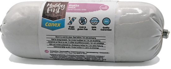 HobbyFirst Canex High Protein Roll Eend - 400 gr