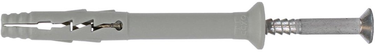 Radix - FX Pro - Nagelpluggen/Slagpluggen - Verzonken kop - 6 x 55/25mm (100 stuks)