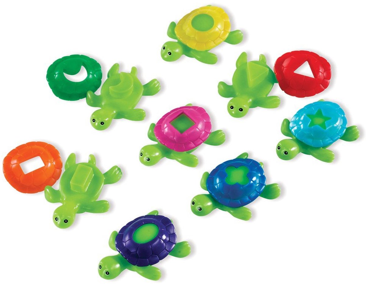 Learning Resources smart splash® shape shell turtles (set van 16) - 2+
