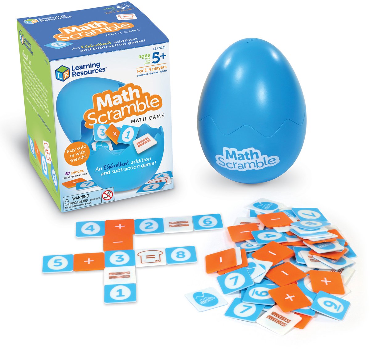 Learning Resources Educatief spel: Rekenhussel / Match Scramble - 5+