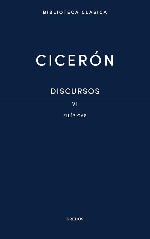 Nueva Biblioteca Clásica Gredos 52 - Discursos Vol. VI. Fil ... - cover