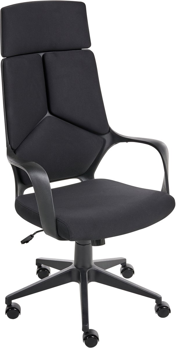 DELIGHT II - Bureaustoel - Zwart - Polyester