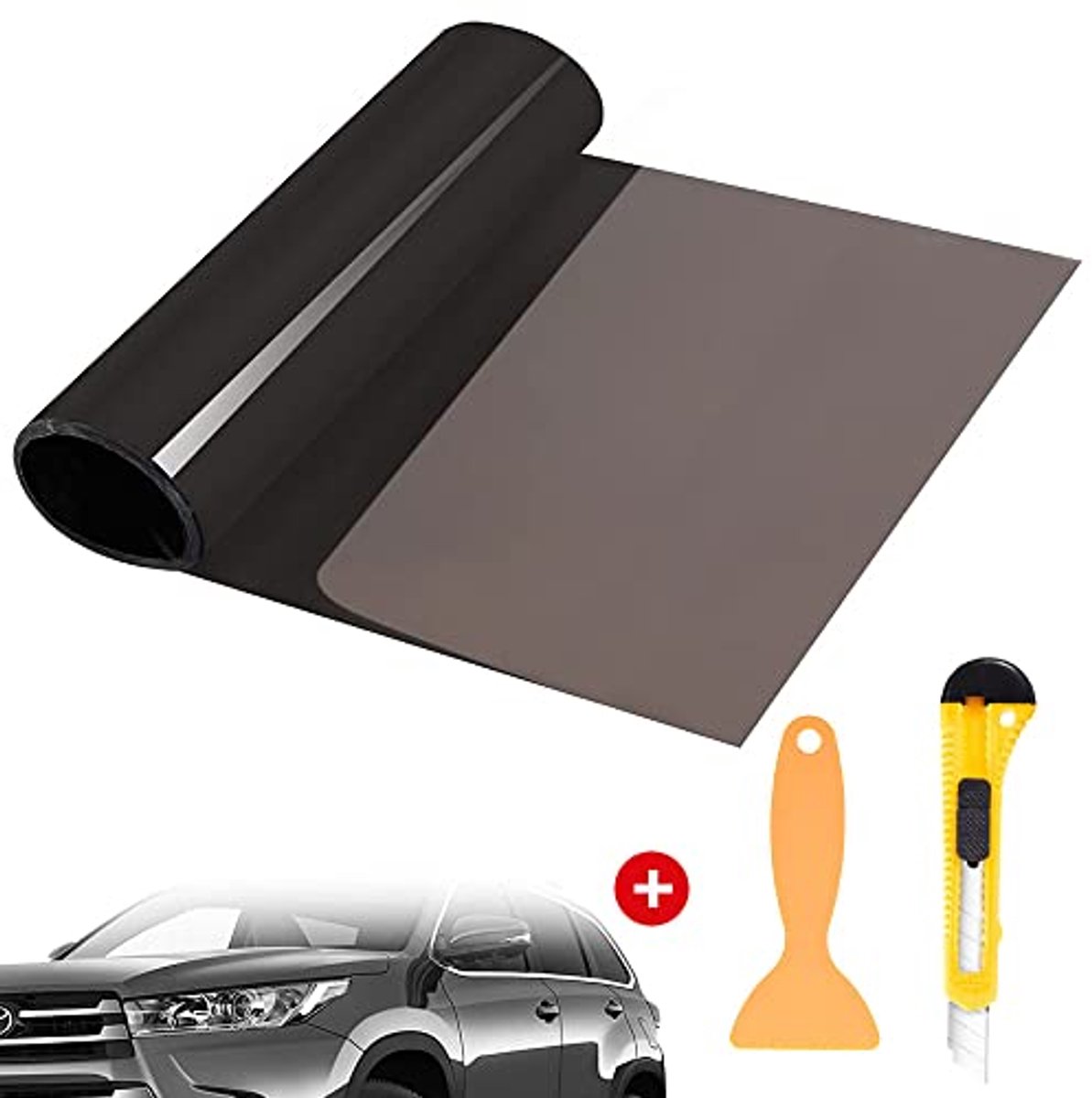 Koplampfolie Geel 30 x 120 cm - Waterdichte Tuning Folie voor Auto