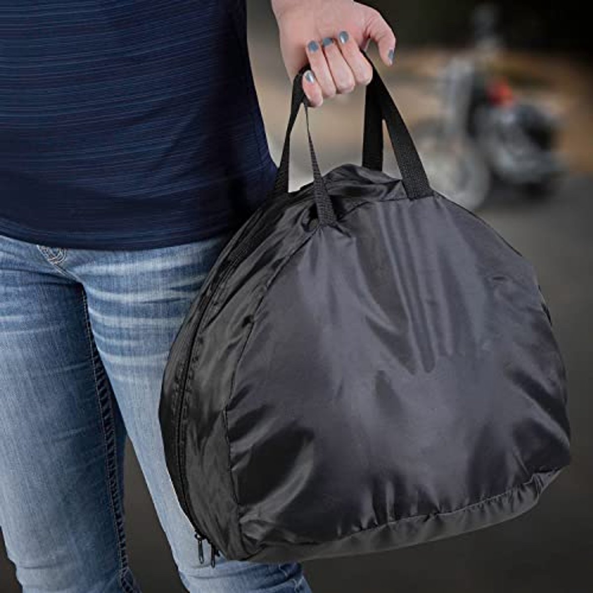 Duurzame Nylon Motorfiets Helm Tas - Geschikt voor Alle Helmen