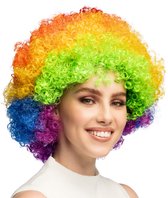 Perruque afro - Multi couleur