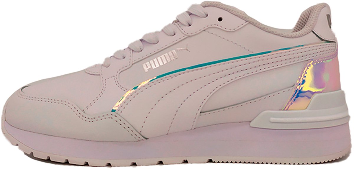 Puma St Runner V4 Holo Schoenen 1/2 Kinderen Zilver