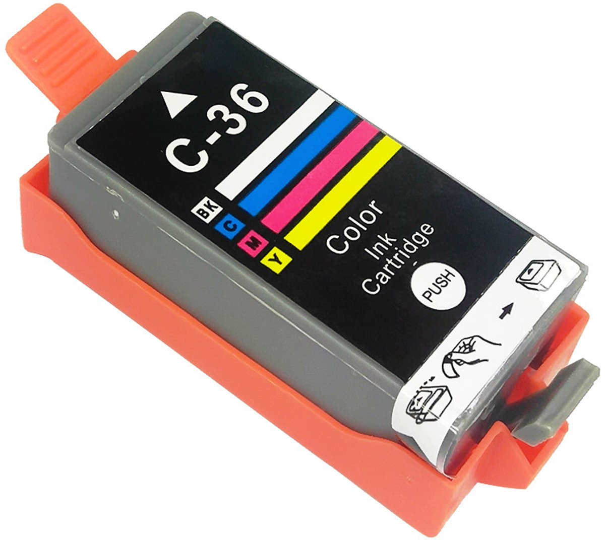 Geschikt voor CANON CANON PIXMA IP100B IP100 iP110 printercartridge, kleur per stuk, 15ML