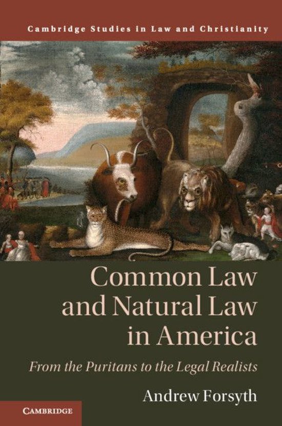 Law and Christianity - Common Law and Natural Law in America - cover