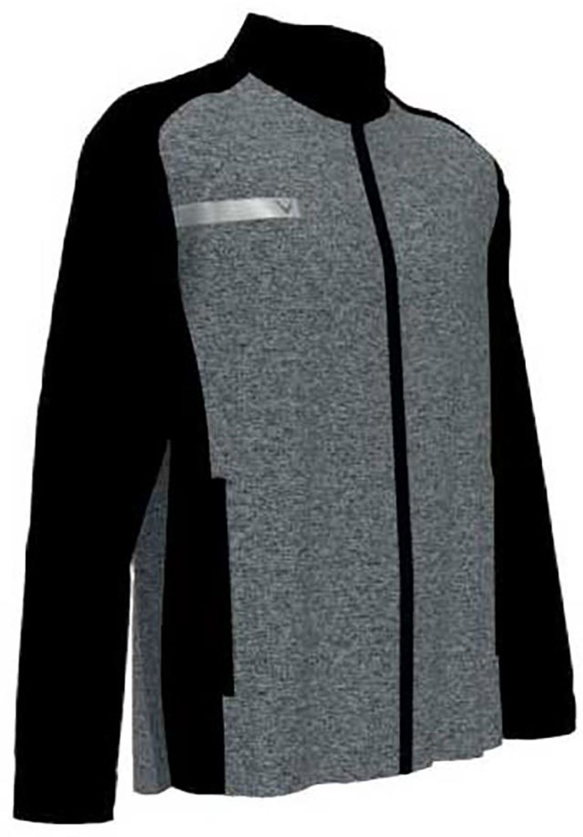 Callaway Full Zip Jacket Windjack Grijs S Man