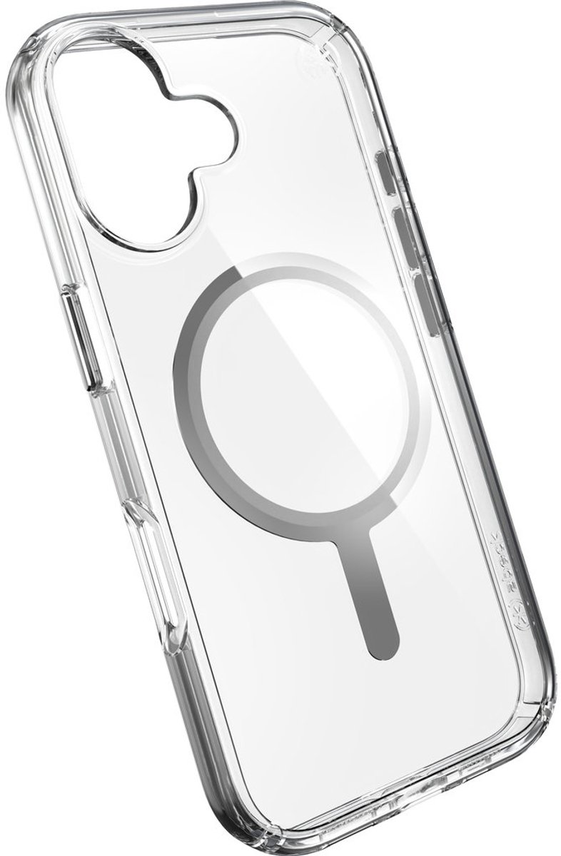 Speck hoesje geschikt voor Apple iPhone 17 - Slank - Kristalhelder - Valbescherming gecertificeerd tot 4 meter - Microban Antibacterieel - Presidio Perfect Clear lijn - Transparant