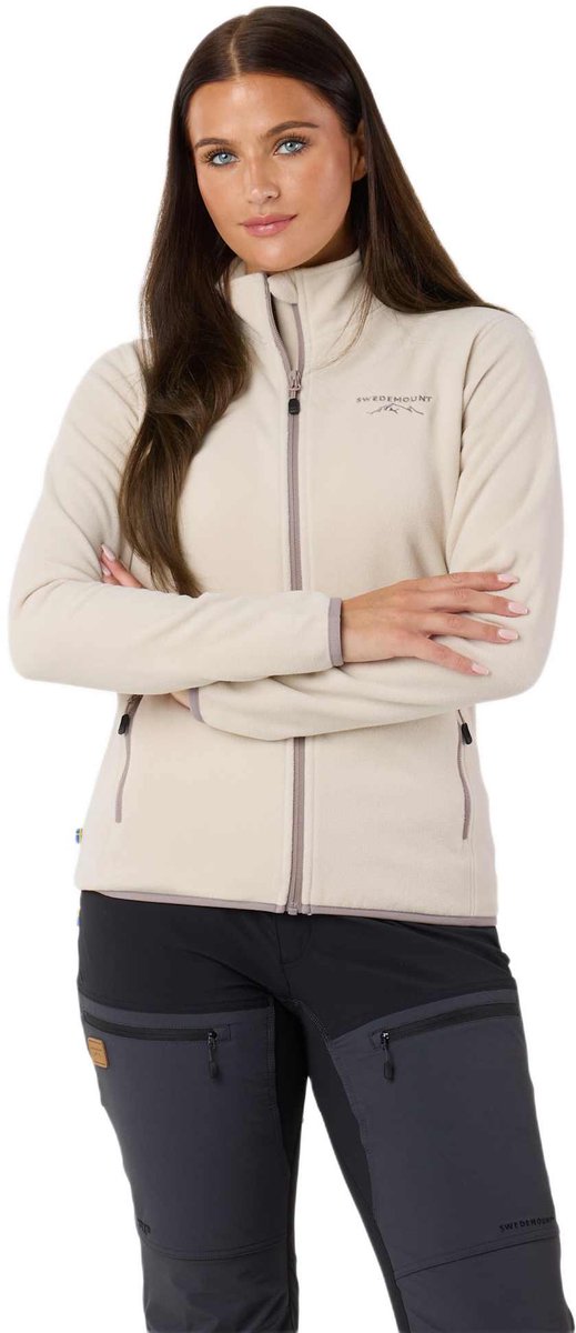 Swedemount Stryn Fleece – Fleecejack voor dames Sand/coffee