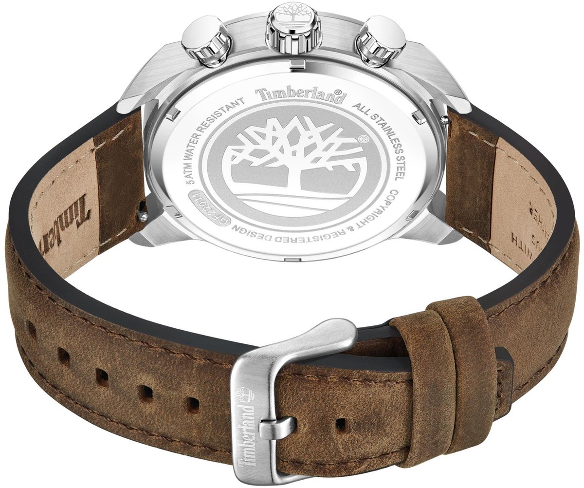 Horloge Henniker II Blue - Brown