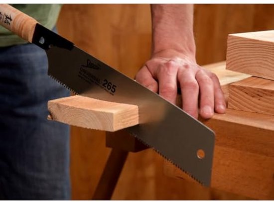 Set van 3 Traditionele Japanse Zagen 240mm voor Houtbewerking van Saegemans — afbeelding 5