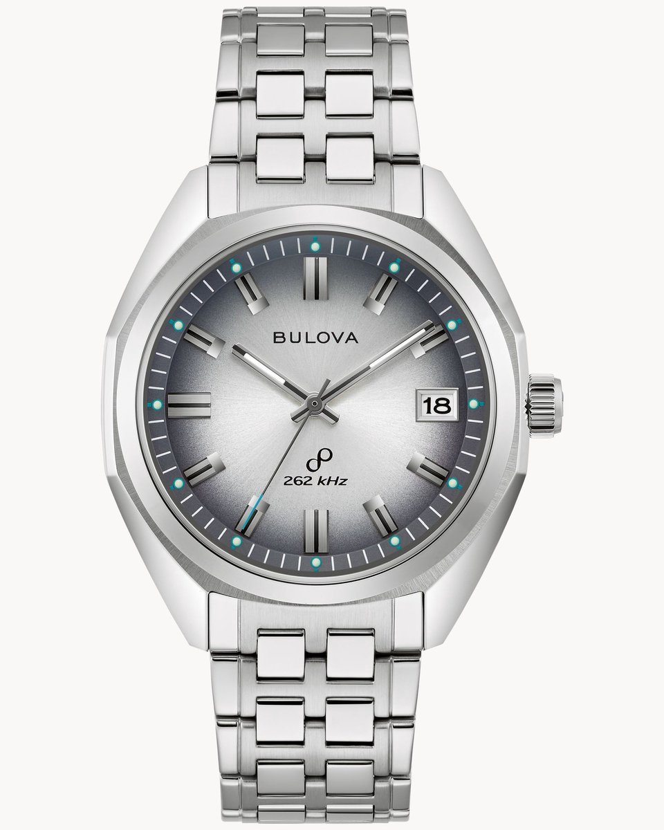 Bulova Jet Star 96B472 Horloge - Staal - Zilverkleurig - Ø 40 mm