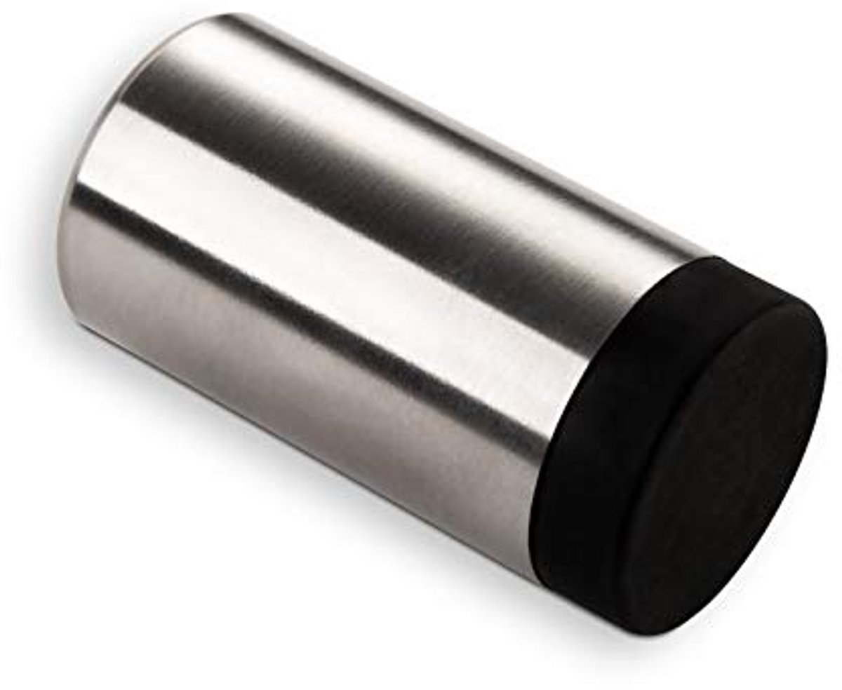Deurstopper RVS 2 stuks, diameter 30 mm, muurafstand 60 mm
