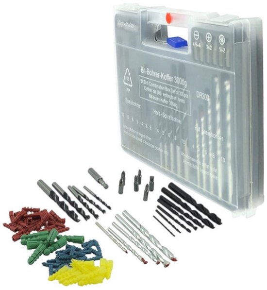 Bit/Boor Combinatie Doos - 300-delig | bol