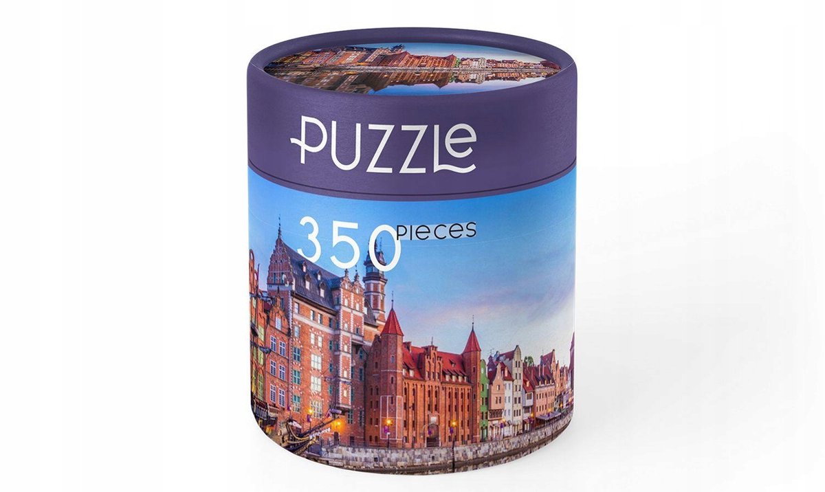 Merkloos Puzzel Gdańsk 350 Stukken - Leerzaam Speelgoed voor Kinderen
