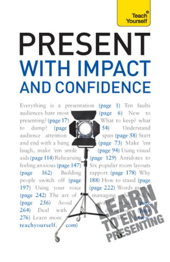 Present with Impact and Confidence: Teach Yourself - cover