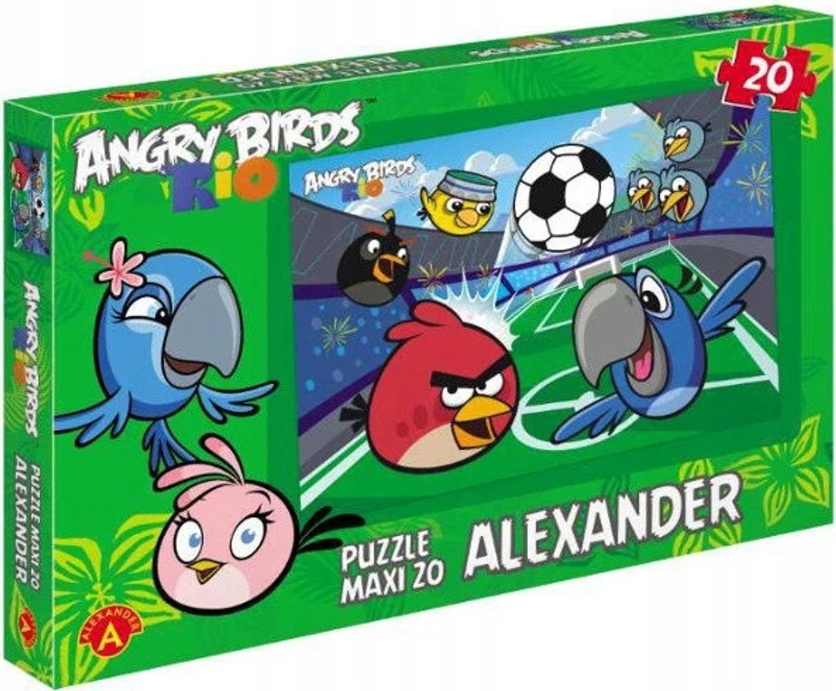 Maxi Puzzel Angry Birds Rio 20 Stuks