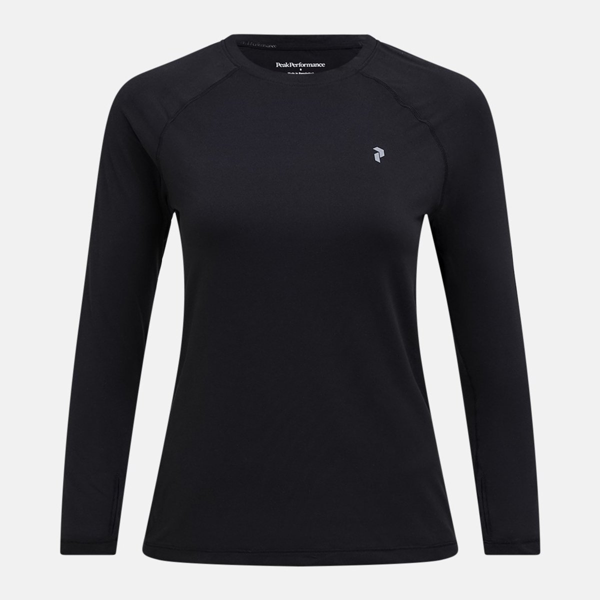 PEAK PERFORMANCE SPIRIT CREW WOMEN Black-S