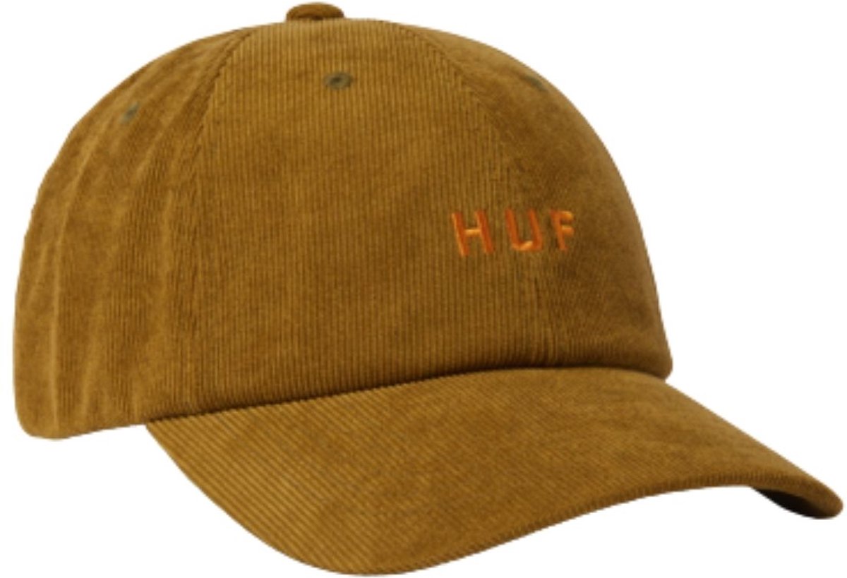 HUF OG Corduroy 6-Panel Trend Caps / Skate Bruin