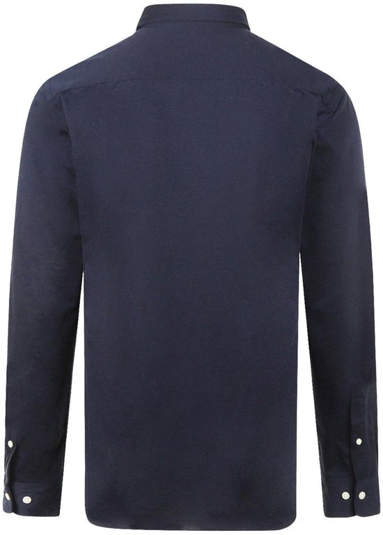 McGregor Overhemd Stretch Pique Shirt Mm252 6001 08 2100 Navy