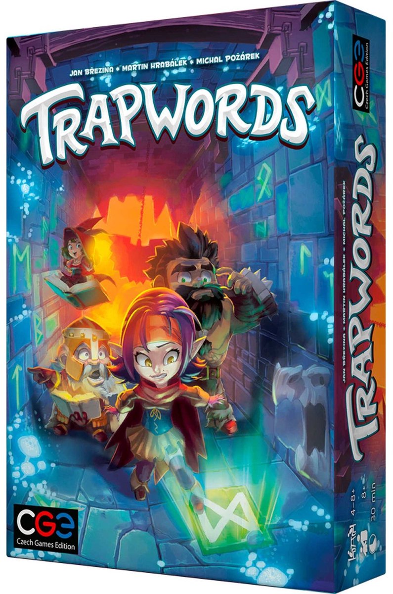 Trapwords - Partygame voor 4-8 spelers - Vanaf 8 jaar