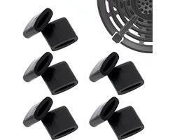Rubber Bumpers voor Air Fryers - Antikras Beschermende Matten