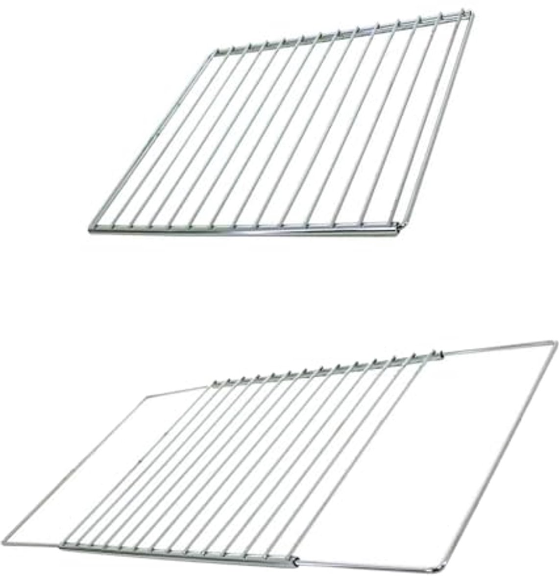 Verstelbaar Grillrooster van 47 tot 75 cm x 35 cm - Ideaal voor Oven en Grill