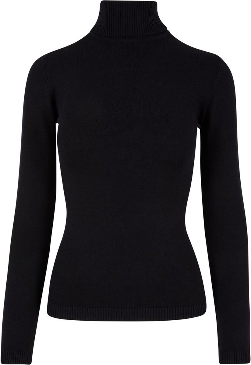 Urban Classics Knitted Turtleneck Sweater/trui XL Zwart