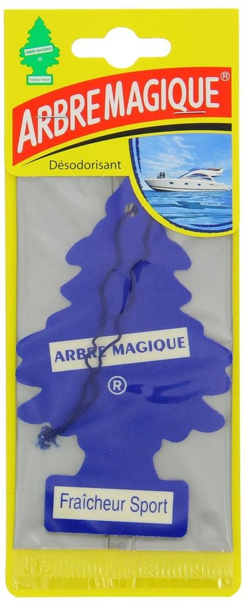 Arbre Magique Luchtverfrisser Sport Zwart - Autogeurtje