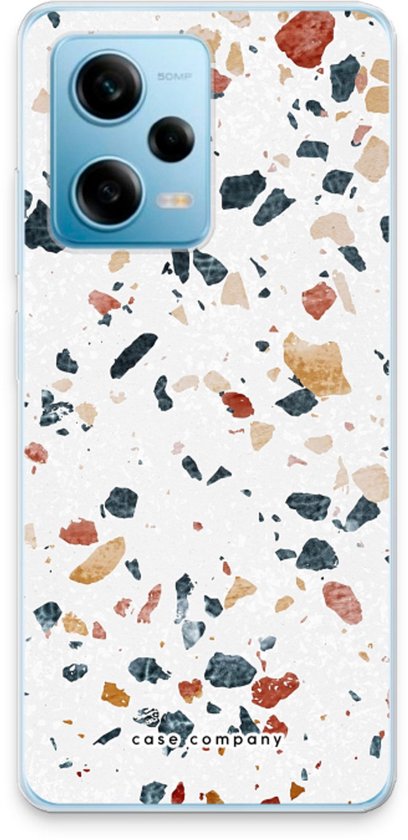 Case Company® - Coque Xiaomi Redmi Note 12 Pro - Terrazzo N°4 - Coque souple pour téléphone - Protection sur tous les côtés et bord d'écran