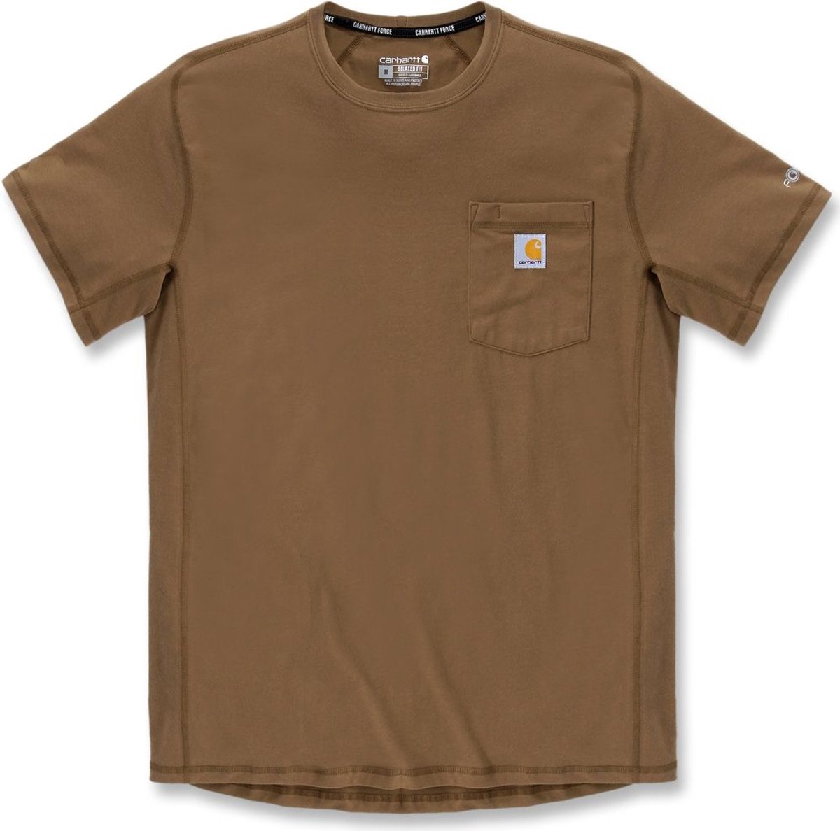 Carhartt Force Pocket S/S T-Shirt 106652 Carhartt® -XXL Bruin