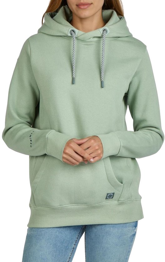DENIMFY Pull femme DFEmma coupe régulière Vert XL Adultes Sweat à capuche Sweat à capuche
