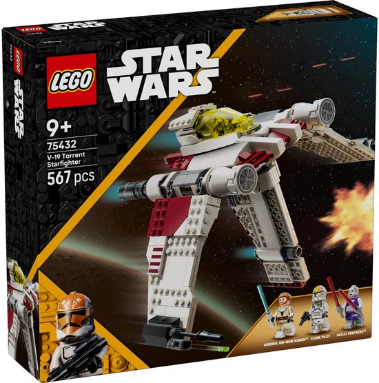 LEGO® Star Wars: The Clone Wars™ V-19 Torrent Starfighter - 75432