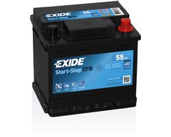 Exide Technologies EL550 Start-Stop 12V 55Ah EFB